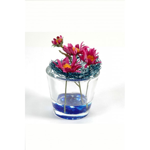 Bouquet Centre De Table Aster – Composition artificielle