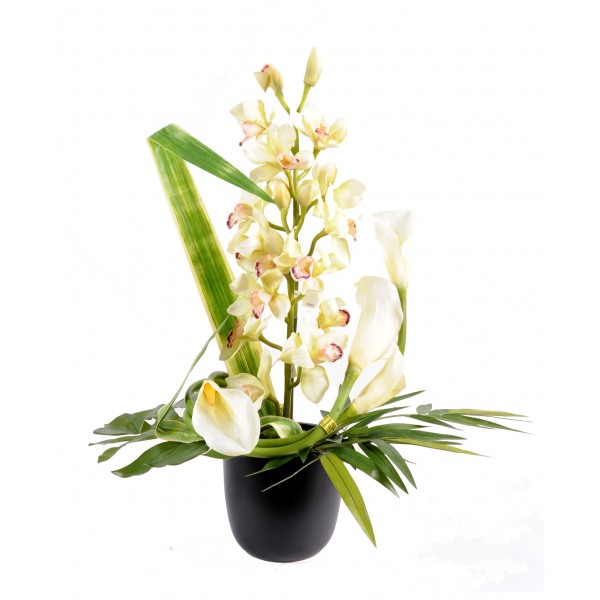 Bouquet Cymbidium An011 – Composition artificielle