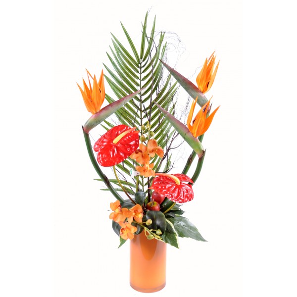 Bouquet Exotique – Composition artificielle