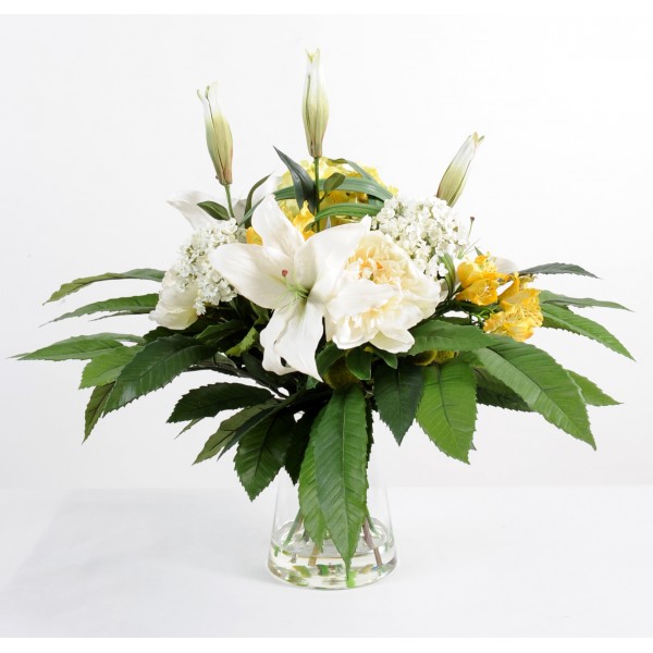 Bouquet Rond B – Composition artificielle