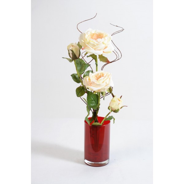 Bouquet Rose Moderne – Composition artificielle