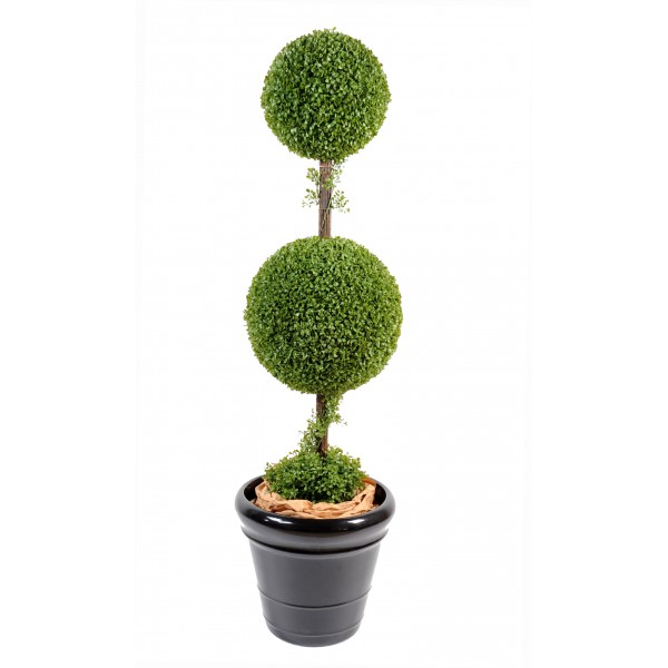 Buis Double Boule 40 &30Cm – Arbre artificiel