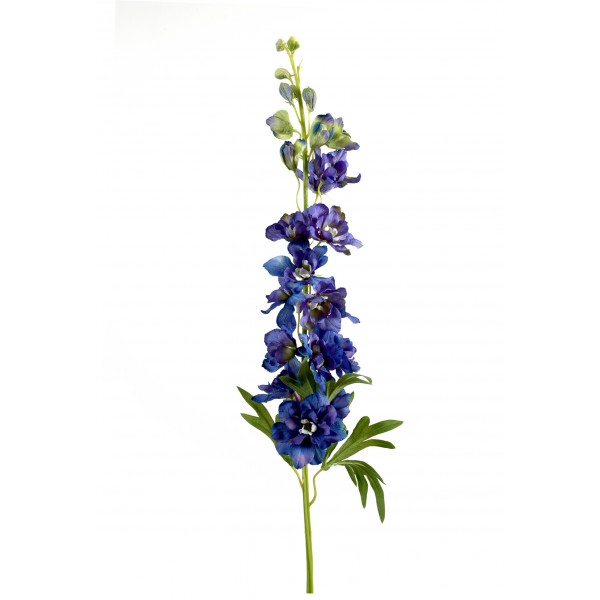 Delphinium – Fleur artificielle en tige