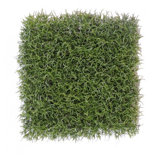 Herbe Fine Plaque 27*27 – Plante artificielle