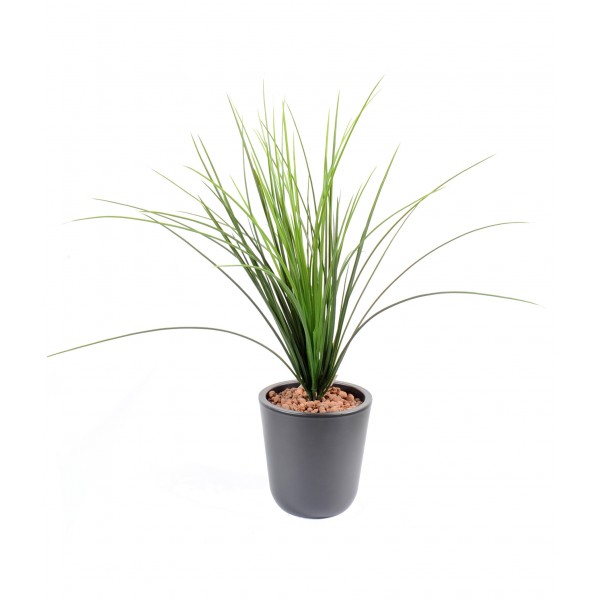 Herbe Onion Grass Plast – Plante artificielle