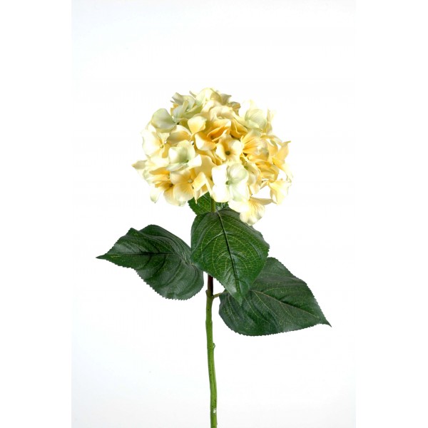 Hortensia 1 Tete – Fleur artificielle en tige