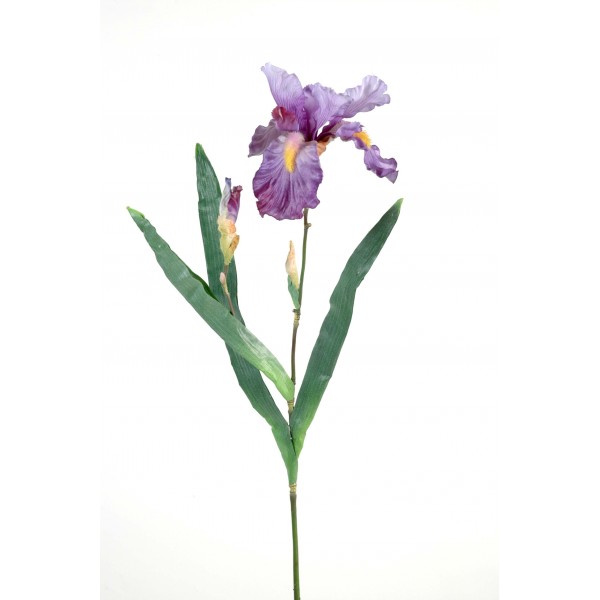 Iris 1F 2B – Fleur artificielle en tige