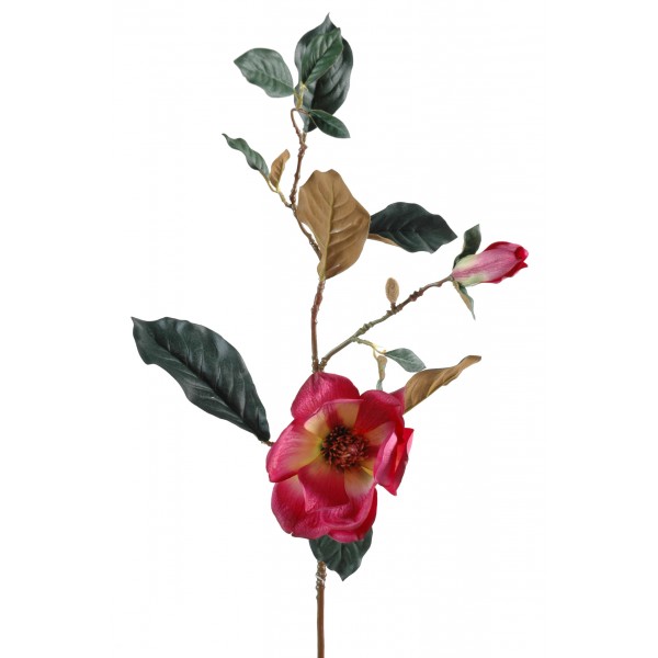 Magnolia Fresh Touch – Fleur artificielle en tige
