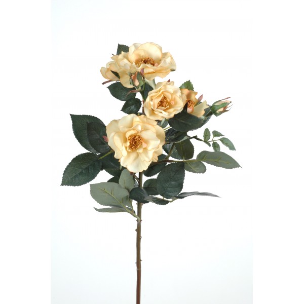 Rose Mandy Natural Touch – Fleur artificielle en tige