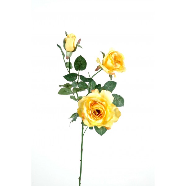 Rose Margaux 2T 1B – Fleur artificielle en tige