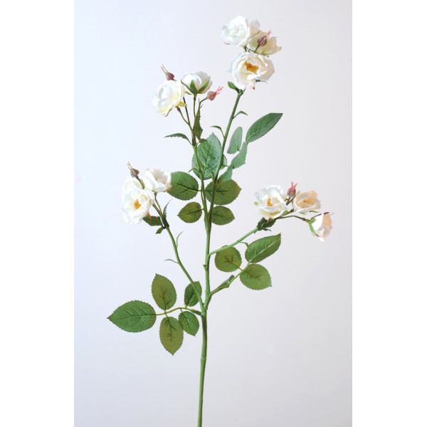 Rose Sauvage*11 – Fleur artificielle en tige