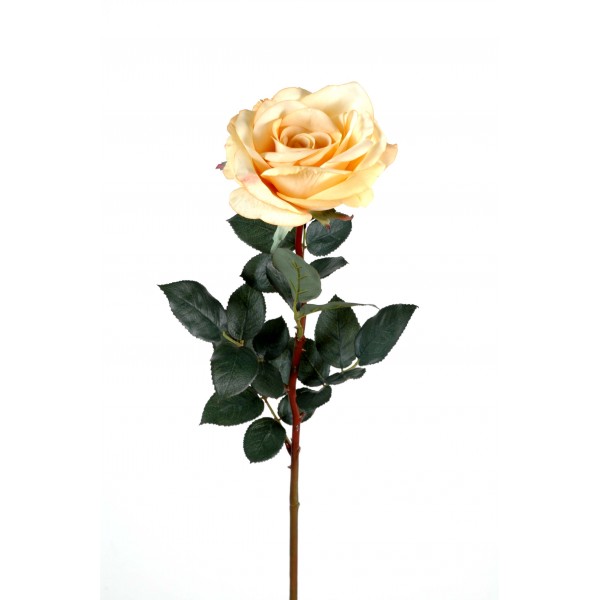 Rose Single Elisabeth Natural Touch – Fleur artificielle en tige