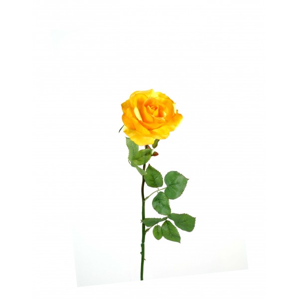 Rose Single – Fleur artificielle en tige