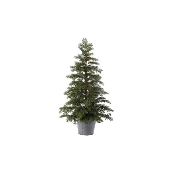 Sapin Mini Nordmann Pot Zinc – Noël