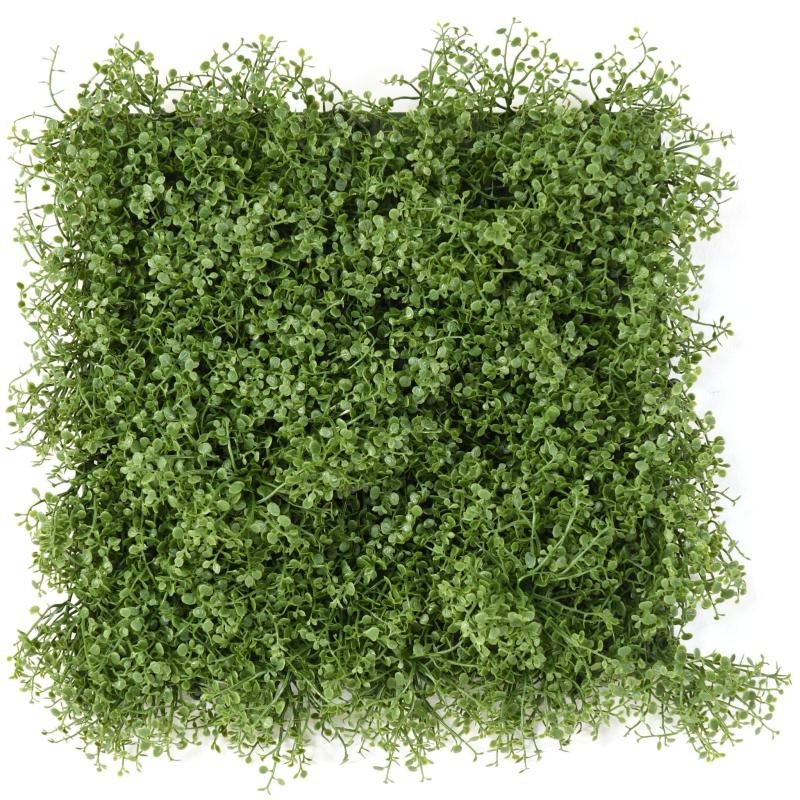 Plaque carrée d’helixine artificielle verte